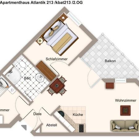 Apartmenthaus Atlantik Apartmenthaus Atlantik 213 Ostseebad Kühlungsborn Exteriör bild